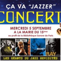 concert de jazz pour la bibliothèque sonore de Paris