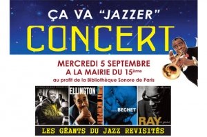 concert de jazz pour la bibliothèque sonore de Paris