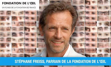 Fondation de l'oeil et Stéphane Freiss