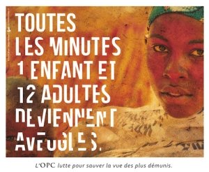 affiche OPC noël sauver la vue des démunies